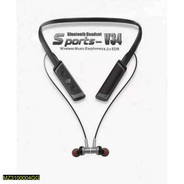 Sports-V34 Wireless Music EarphoneV4.2+EDR