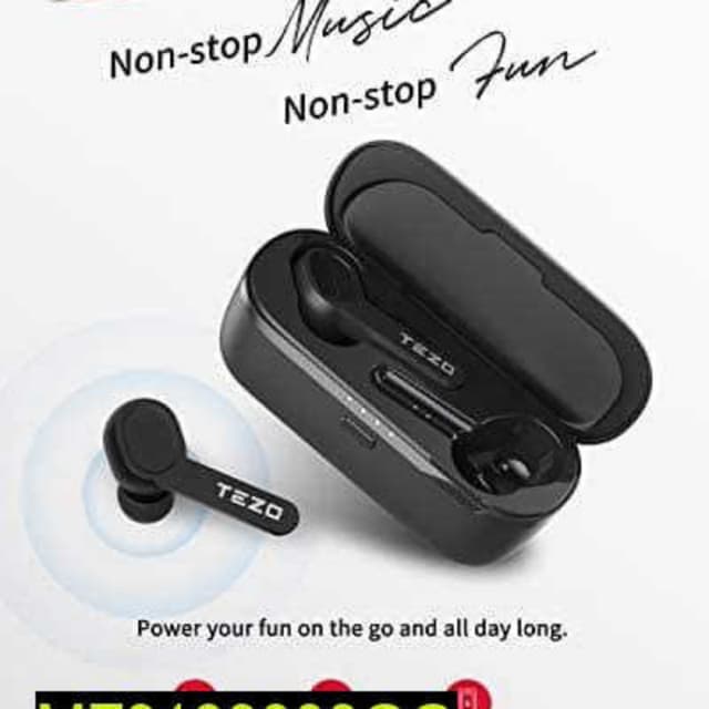 Tezo Bluetooth 5.0 Wireless Earbuds