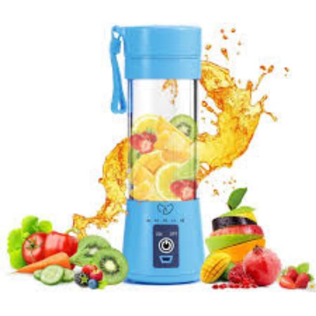 6 Blades Portable Blender Electric Blender Usb Rechargeable Juicer Cup Extr